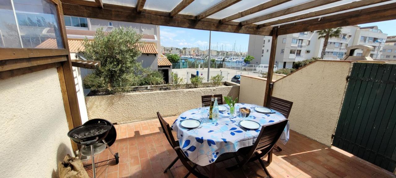 Maison 3 Pieces 5-7Pers Vue Sur Port, Garage, Clim Villa Gruissan Bagian luar foto